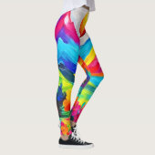 Dromerige bergmajesteit-schilderij leggings (Rechts)