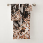 Dromerige berkenboom #3 #wall #art bad handdoek (Insitu)