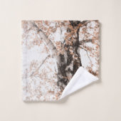 Dromerige berkenboom #3 #wall #art bad handdoek (Wasdoekje)