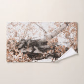 Dromerige berkenboom #3 #wall #art bad handdoek (Handdoek)
