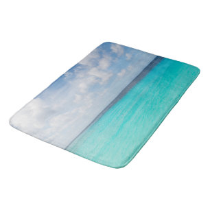 Dromerige bewolkte Ocean Bliss 2 #travel #art Badmat