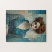 Dromerige Blauwe Jurk Legpuzzel (Horizontaal)