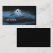 Dromerige blauwe lucht visitekaartje (Voorkant / Achterkant)