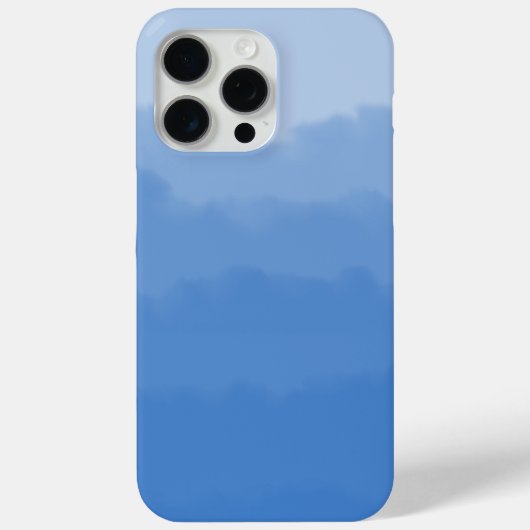 Dromerige blauwe luchtgradiënt Case-Mate iPhone case (Achterkant)