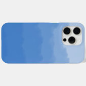 Dromerige blauwe luchtgradiënt Case-Mate iPhone case (Achterkant (horizontaal))