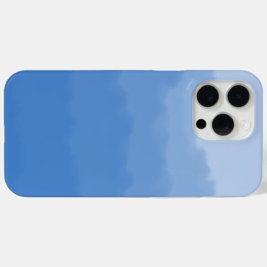Dromerige blauwe luchtgradiënt  Case-Mate iPhone case (Achterkant (horizontaal))
