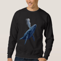 Dromerige Blauwe Walvis T-Shirt