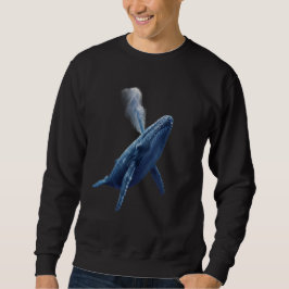 Dromerige Blauwe Walvis T-Shirt