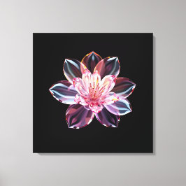 dromerige bloem canvas afdruk