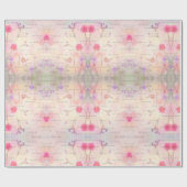 Dromerige bloem Jezus houdt van je Cadeaupapier (Vlak)