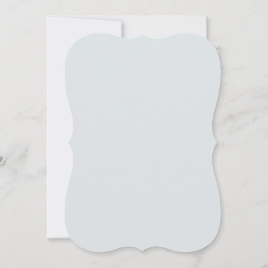 dromerige bloem | Paarse en blauwe bruiloft Kaart (Achterkant)