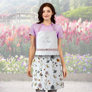 Dromerige Bloemen Bakken en Koken Schort