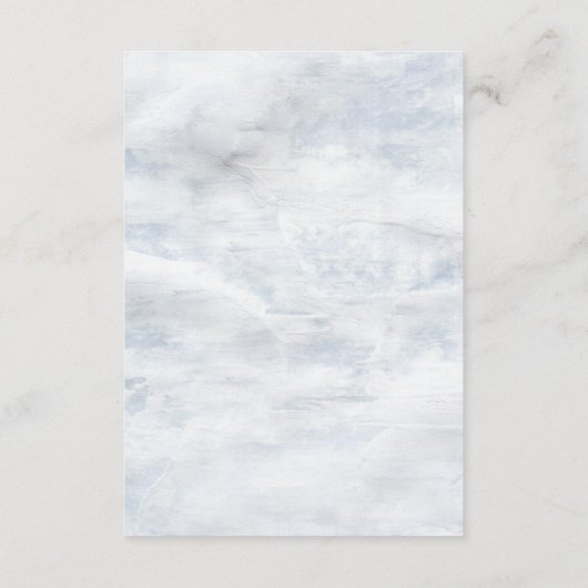 Dromerige bloemen | Details Envelopkaart Informatiekaartje (Achterkant)