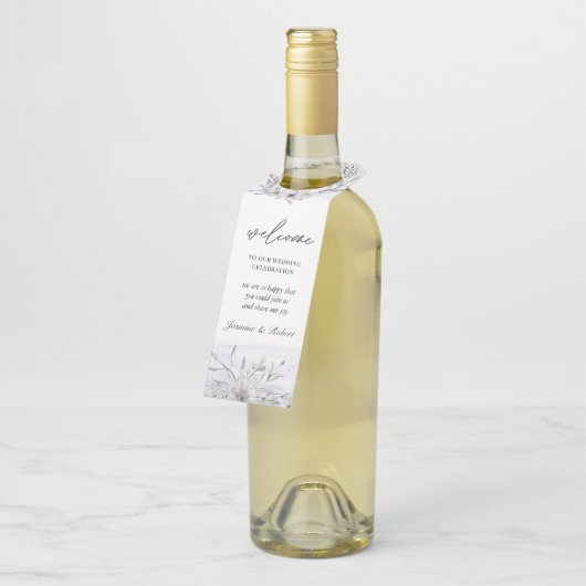 Dromerige Bloemen | Fleshanger Labels (Schuin)