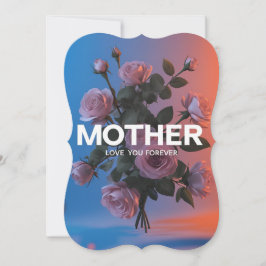 Dromerige Bloemen Moederdag Kaart