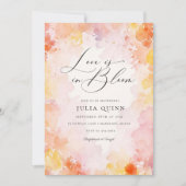 Dromerige Bloemliefde is in Bloom Vrijgezellenfees Kaart (Voorkant)