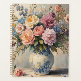Dromerige Bloemtextuur – Zachte Bloemstijl Planner