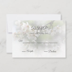 Dromerige Bloesems 2 RSVP Kaart