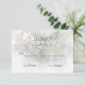 Dromerige Bloesems 2 RSVP Kaart (Staand voorkant)
