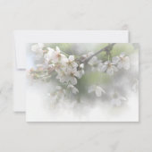 Dromerige Bloesems 2 RSVP Kaart (Achterkant)