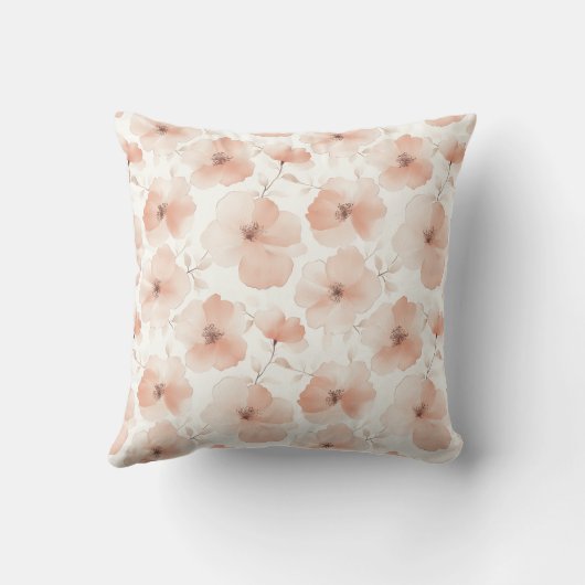 Dromerige Boho Highland Koe Nursery Sierkussen (Achterkant)