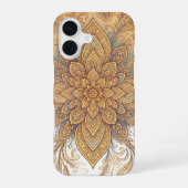 Dromerige Boho Mandala - ingewikkeld patroonontwer iPhone 16 Hoesje (Achterkant)