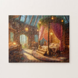 Dromerige Bos Slaapkamer Meisjes Slaapkamer Decora Legpuzzel