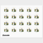 Dromerige bruiloft moment Sticker (Vel)