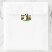 Dromerige bruiloft moment Sticker (Tas)