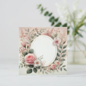 Dromerige bruiloft Verloving ontwerp Kaart (Staand voorkant)