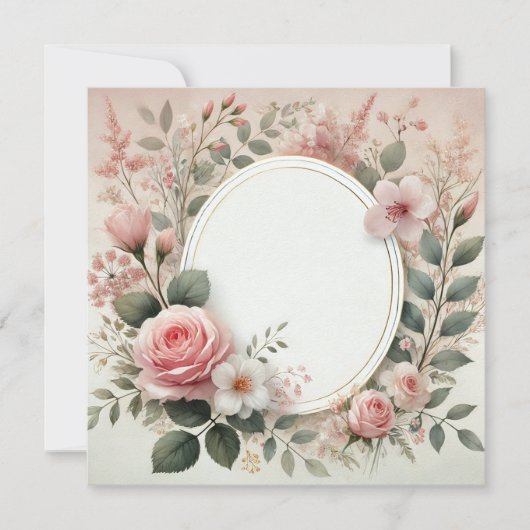 Dromerige bruiloft Verloving ontwerp Kaart (Voorkant)