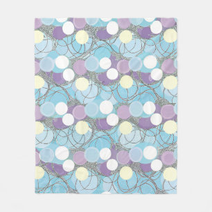 Dromerige Bubbelwolken Fleece Deken