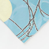 Dromerige Bubbelwolken Fleece Deken (Hoek)