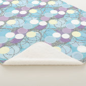 Dromerige Bubbelwolken Luxe Sherpa Deken (3/4)