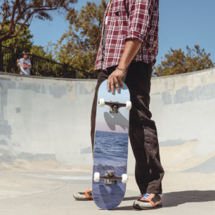 Dromerige Capri Oceaan Zonsondergang Uitzicht 2 Persoonlijk Skateboard