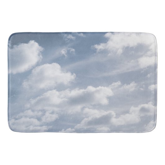 Dromerige Caribische Wolken 12 Badmat (Voorkant)