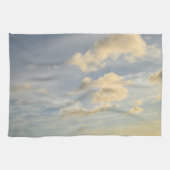 Dromerige Caribische Wolken 2 Theedoek (Horizontaal)