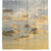 Dromerige Caribische Wolken 4 Douchegordijn (Voorkant)