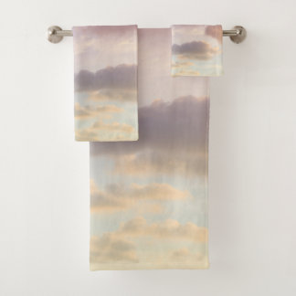 Dromerige Caribische Wolken 8 - Eenhoorn Kleuren Bad Handdoek