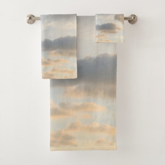 Dromerige Caribische Wolken 9 Bad Handdoek (Insitu)