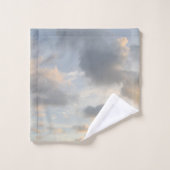 Dromerige Caribische Wolken 9 Bad Handdoek (Wasdoekje)