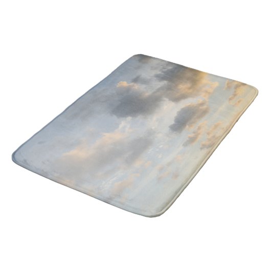 Dromerige Caribische Wolken 9 Badmat (Gekanteld)