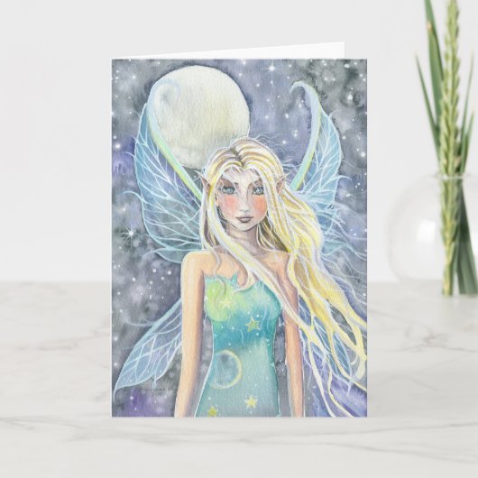 Dromerige Celestial Fairy Kaart van Molly Harrison (Voorkant)