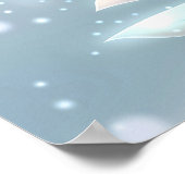 Dromerige Christmas Angel Wings Poster (Hoek)