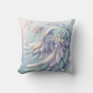 Dromerige Christmas Angel Wings Sierkussen