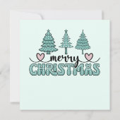 Dromerige Christmas Angel Wings Wenskaart (Achterkant)