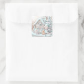 Dromerige Christmas Gingerbread House Sticker (Tas)