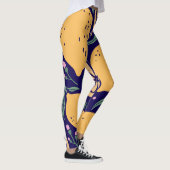 Dromerige citroenen leggings (Rechts)