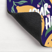 Dromerige citroenen muismat (Hoek)