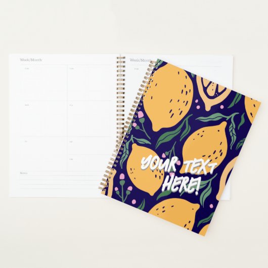 Dromerige citroenen planner (Display)